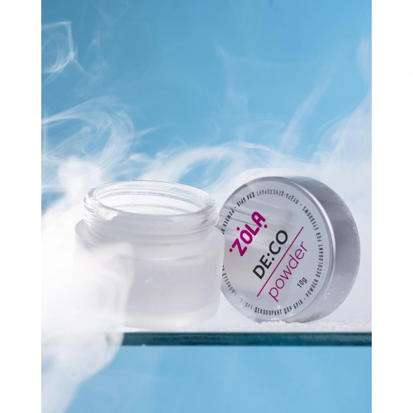 Пудра за обезцветяване / изсветляване на вежди -DE:CO Powder Zola